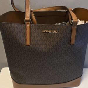 LIKE NEW Michael Kors Brown Tote Bag